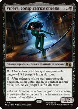 Viper, conspiratrice cruelle