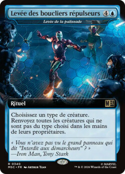 Levée de la palissade