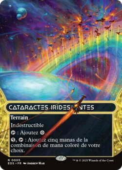 Cataractes iridescentes