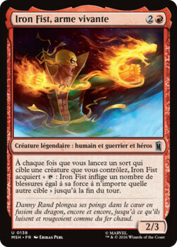 Iron Fist, arme vivante