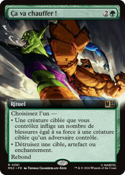 Ça va chauffer !