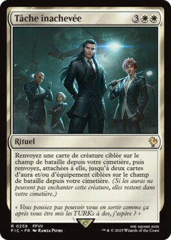 Tâche inachevée