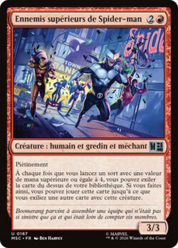 Ennemis supérieurs de Spider-man