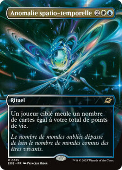 Anomalie spatio-temporelle