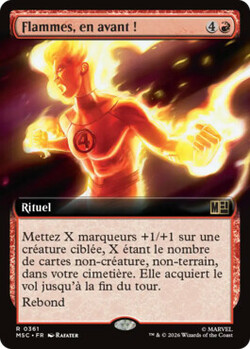 Flammes, en avant !