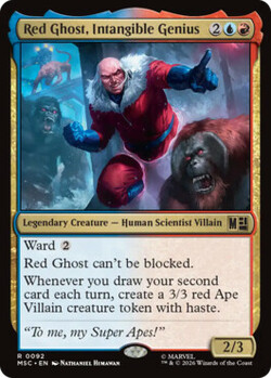 Red Ghost, Intangible Genius