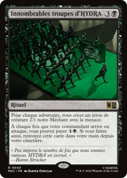 Innombrables troupes d'HYDRA
