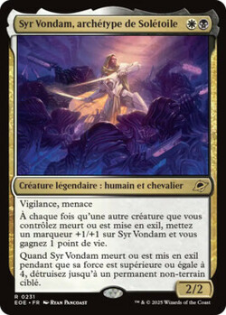 Syr Vondam, archétype de Solétoile