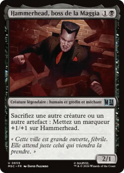 Hammerhead, boss de la Maggia