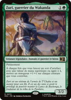 Zuri, guerrier du Wakanda