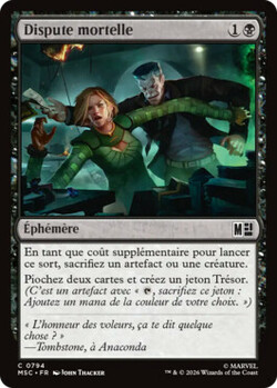 Dispute mortelle
