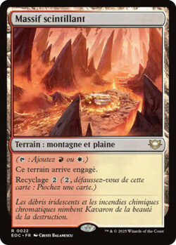 Massif scintillant