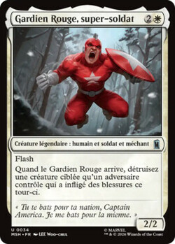 Gardien Rouge, super-soldat
