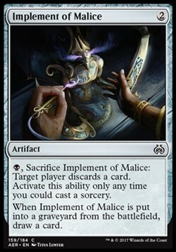 Implement of Malice
