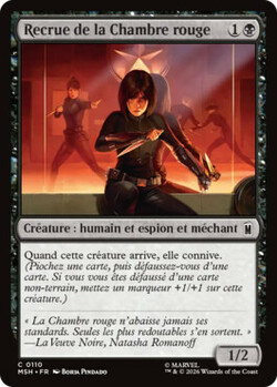 Recrue de la Chambre rouge