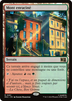 Mont enraciné