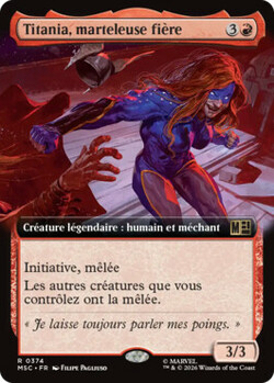 Titania, marteleuse fière 