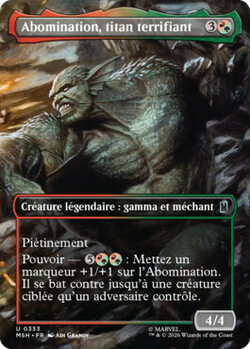 Abomination, titan terrifiant