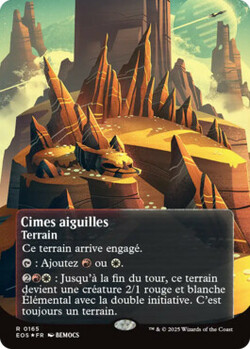 Cimes aiguilles