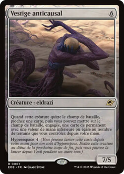 Vestige anticausal