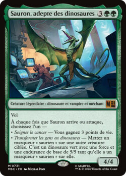 Sauron, adepte des dinosaures