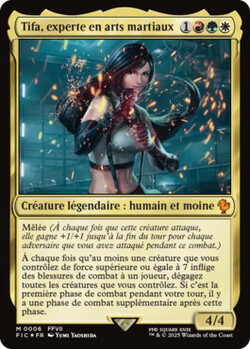 Tifa, experte en arts martiaux
