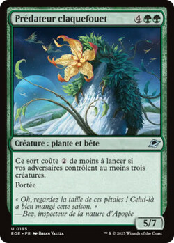 Prédateur claquefouet
