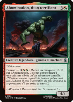Abomination, titan terrifiant