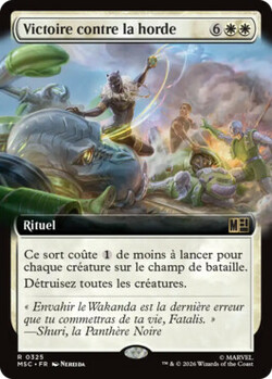 Victoire contre la horde