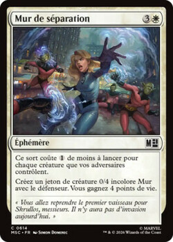Mur de séparation