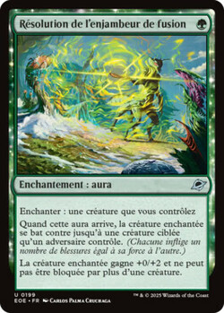Résolution de l'enjambeur de fusion