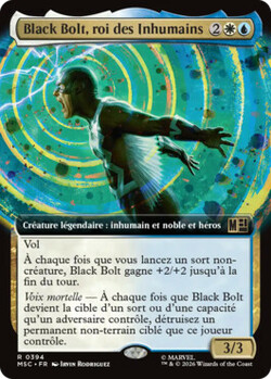 Black Bolt, roi des Inhumains
