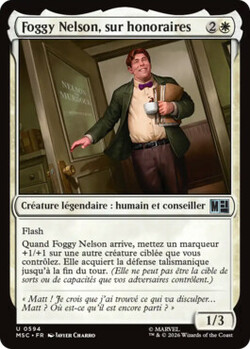 Foggy Nelson, sur honoraires