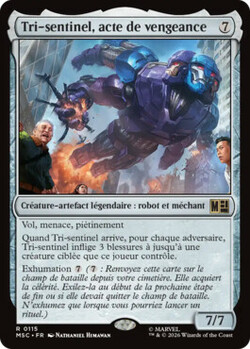 Tri-sentinel, acte de vengeance