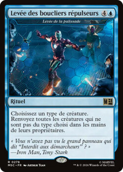 Levée de la palissade