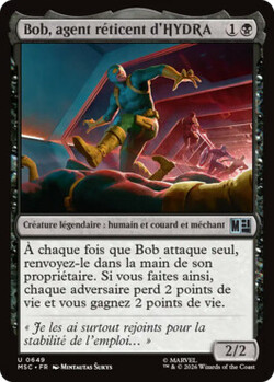 Bob, agent réticent d'HYDRA