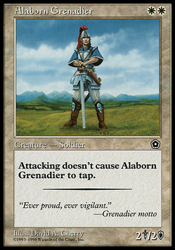 Grenadier d'Alaborn