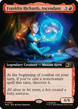 Franklin Richards, Ascendant