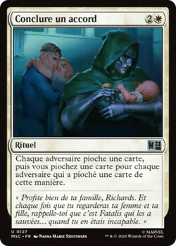 Conclure un accord