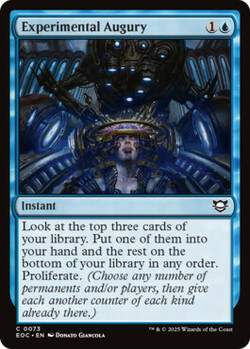 Experimental Augury