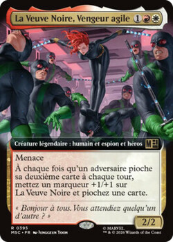 La Veuve Noire, Vengeur agile