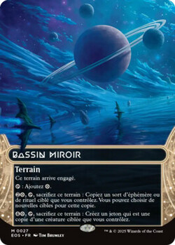 Bassin miroir