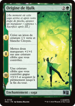 Origine de Hulk