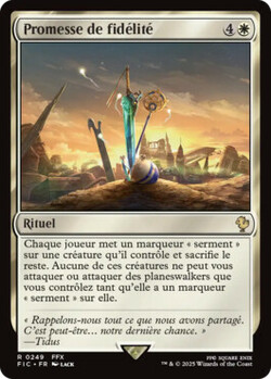Promesse de fidélité