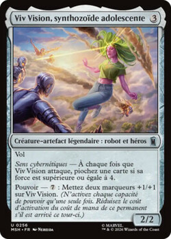 Viv Vision, synthozoïde adolescente