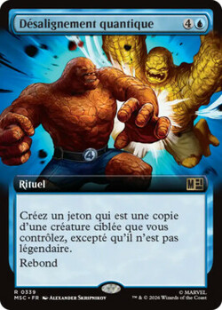 Désalignement quantique