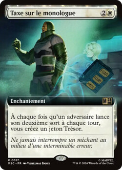 Taxe sur le monologue