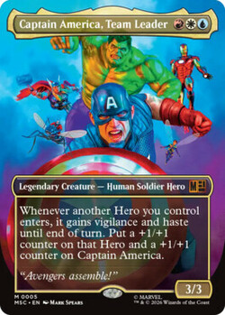 Captain America, Team Leader
