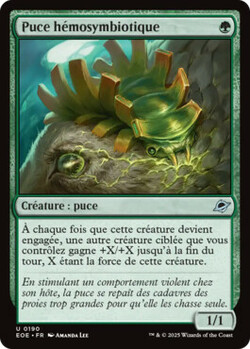 Puce hémosymbiotique
