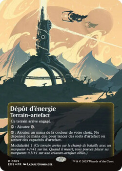 Dépôt d'énergie